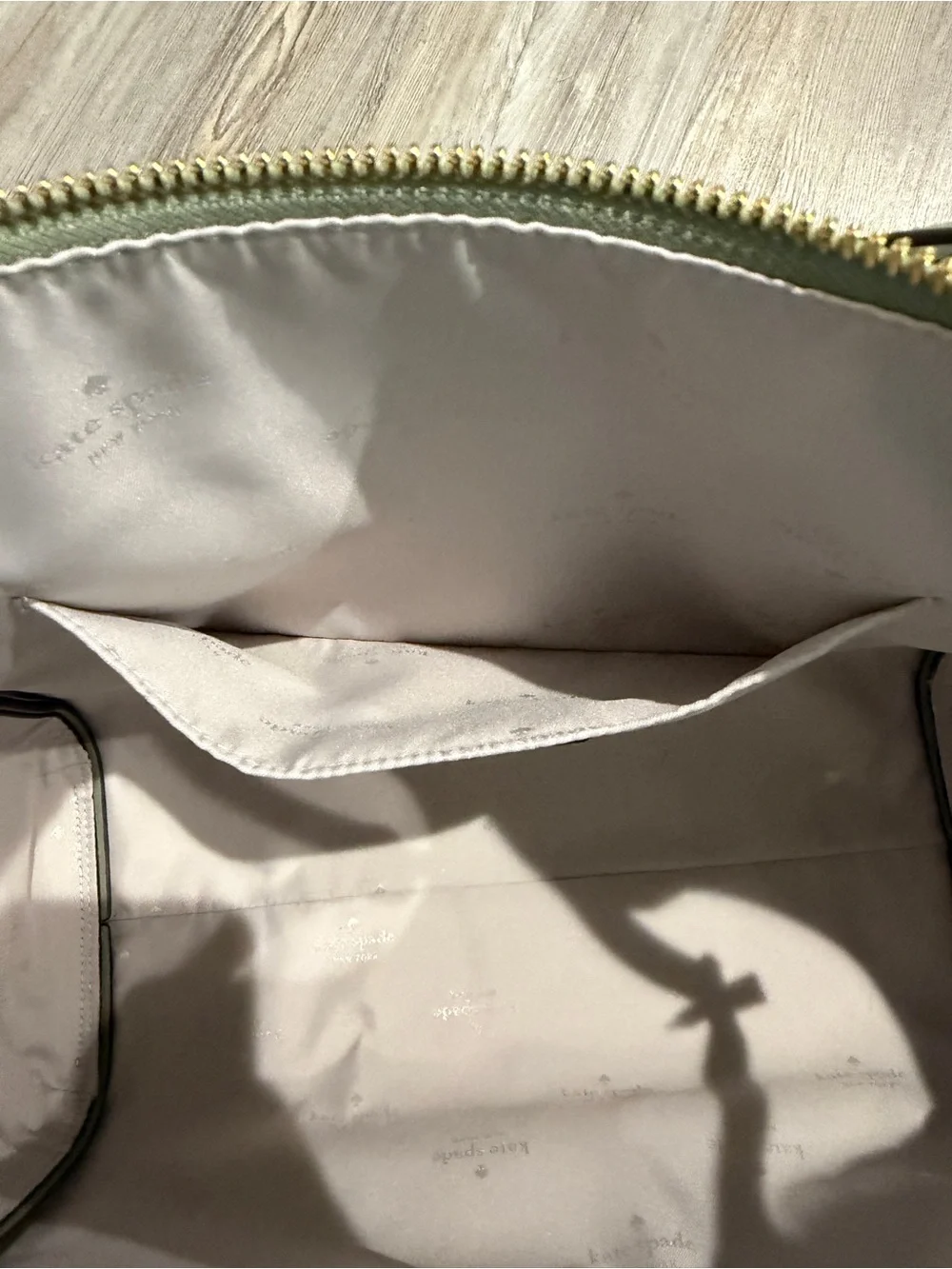 kate spade Knott Tote Bag in Balsam Green (color no longer available!!)